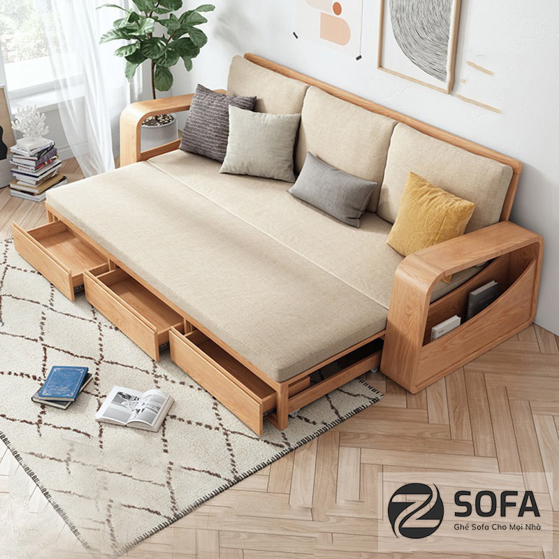 7 mẫu sofa giường từ 4,2 triệu cho phòng ốc gọn gàng nhỏ xinh - Ảnh 4.