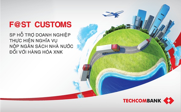 Techcombank kết nối trực tuyến với Tổng Cục Hải Quan (1)