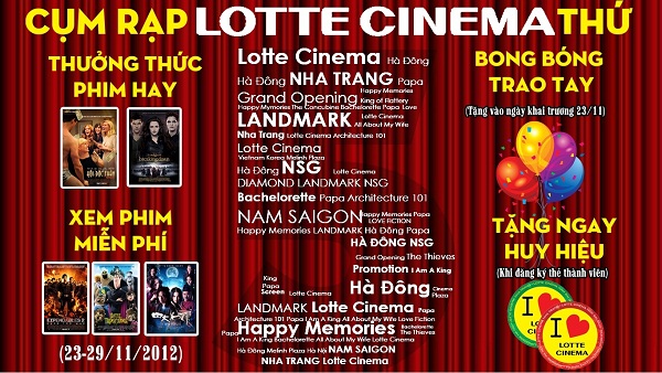 Lotte Cinema Hà Đông – Điểm đến mới của tín đồ điện ảnh 1