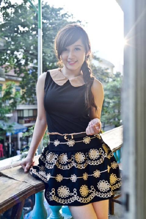 Miss Audition Ngọc Anh, model Th&ugrave;y Anh nổi bật đ&oacute;n 20/10 c&ugrave;ng I&rsquo;me  16