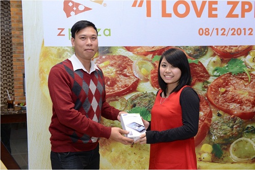 Tưng bừng lễ trao giải cuộc thi “I love Zpizza” 2