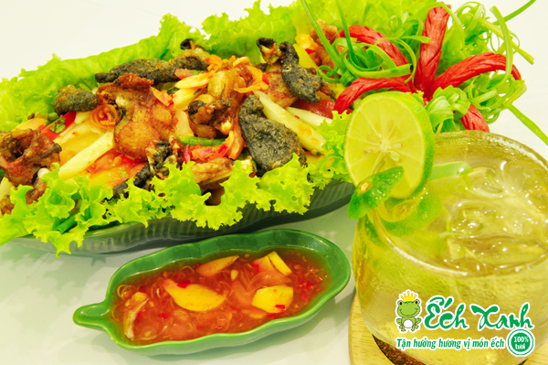 Thưởng thức món ếch thơm ngon tại Sài thành 2