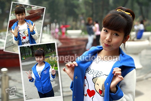 Cùng Miss Thương Mại 2012 diện đồng phục áo nỉ thật kool 1