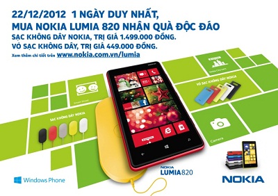 Nokia Lumia 820 &ndash; Khuyến m&atilde;i đặc biệt m&ugrave;a Gi&aacute;ng sinh 4