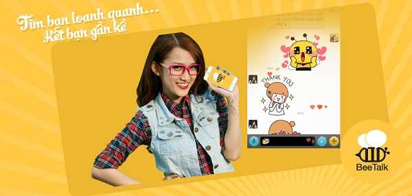 Kết bạn kh&ocirc;ng giới hạn c&ugrave;ng BeeTalk 2