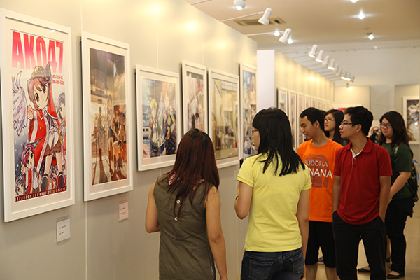 Đông nghẹt Fan tham gia triển lãm tranh minh họa Anime, Manga tại TP. Hồ Chí Minh 4