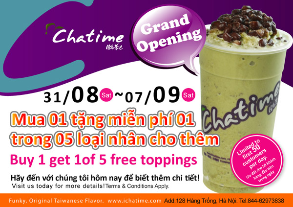 T&igrave;nh y&ecirc;u đến từ Chatime  16