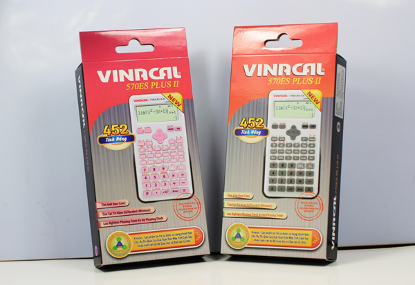 Vinacal 570ES Plus II sản phẩm máy tính học sinh ưu việt 1