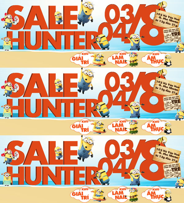 Phiên chợ sale hunter 3/8 và 4/8: Shopping thật rẻ, “săn” minion "thật hot"  1