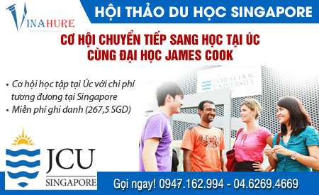 Kh&aacute;m ph&aacute; Singapore v&agrave; &Uacute;c c&ugrave;ng Đại học James Cook 1