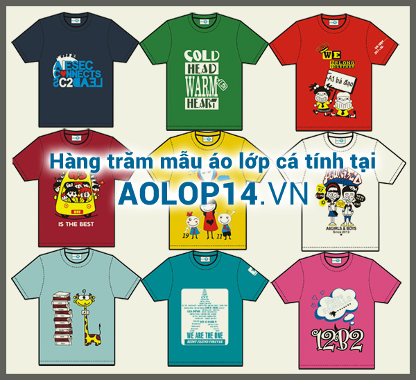 Chào mừng năm học mới với áo lớp chỉ từ 80K 12 Chào mừng năm học mới với áo lớp chỉ từ 80K 12