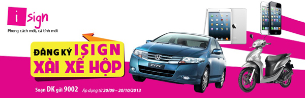 “Đăng ký isign xài xế hộp” đã tìm được chủ nhân giải tuần đầu tiên