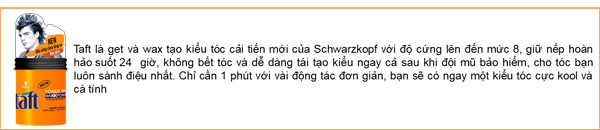 Khám phá kiểu tóc chuẩn “kool” từ Taft 5