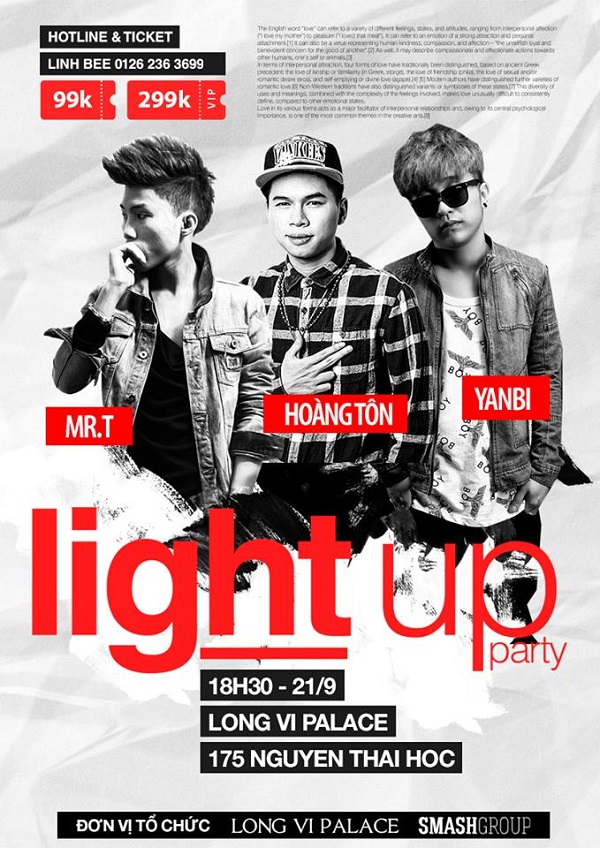 Light Up Party – Bữa tiệc âm nhạc lớn nhất dành cho giới trẻ 5