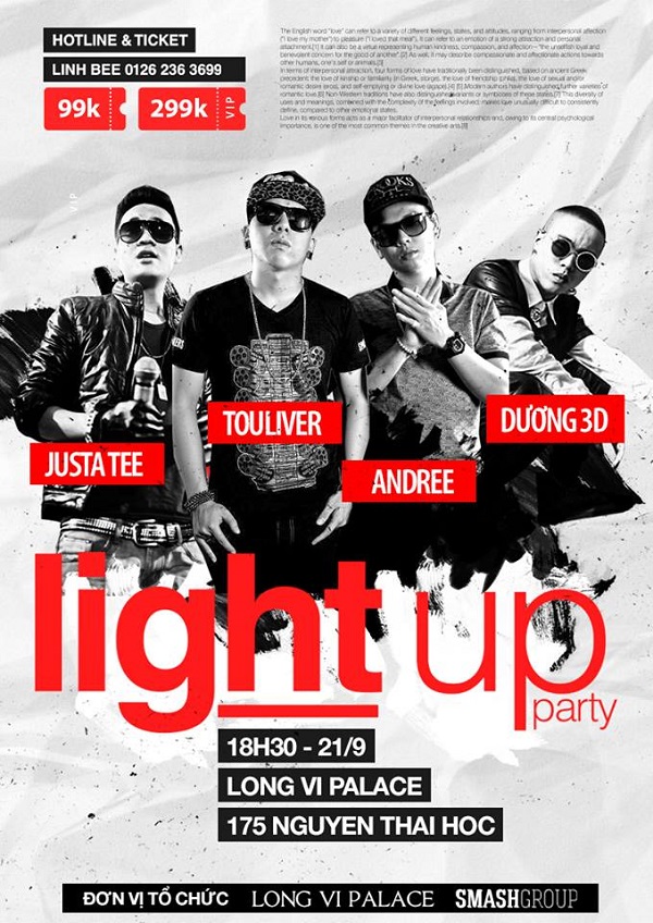 Light Up Party – Bữa tiệc âm nhạc lớn nhất dành cho giới trẻ 6