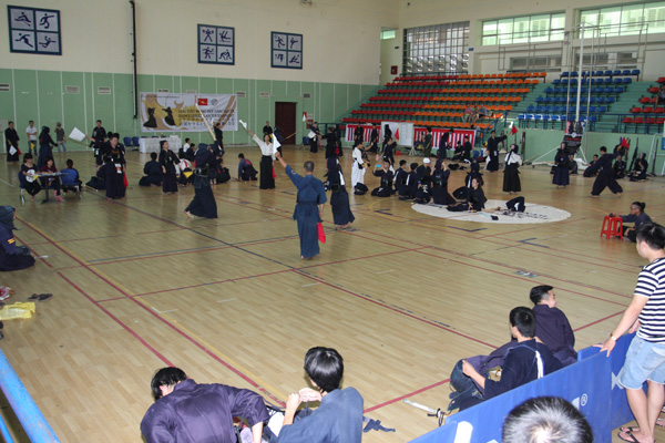 Giới trẻ Hà thành hăng say tập luyện kiếm đạo Nhật Bản 4