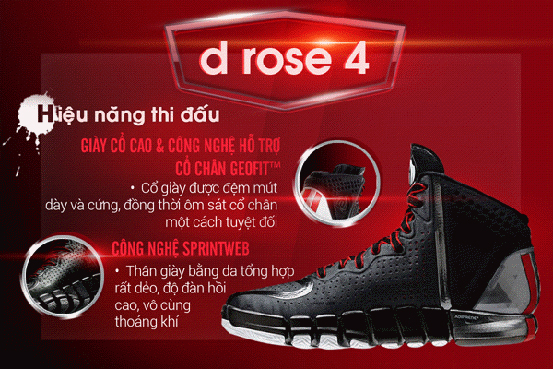 D Rose 4 – Vũ khí uy lực trên sân bóng rổ 5