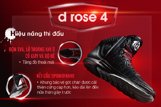 D Rose 4 – Vũ khí uy lực trên sân bóng rổ 6