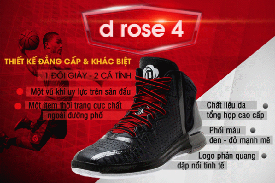 D Rose 4 – Vũ khí uy lực trên sân bóng rổ 7