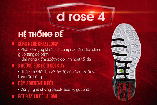 D Rose 4 – Vũ khí uy lực trên sân bóng rổ 8