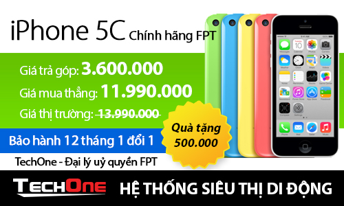 iPhone chính hãng FPT giảm giá mạnh tại TechOne 3