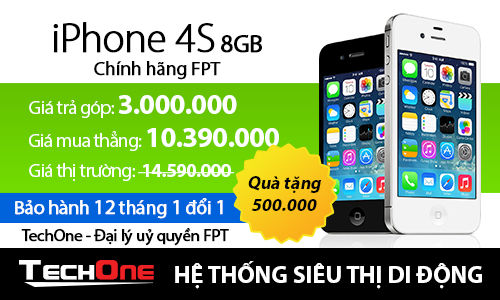 iPhone chính hãng FPT giảm giá mạnh tại TechOne 5