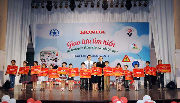 Honda Việt Nam tiếp tục tổ chức thi An toàn giao thông 1