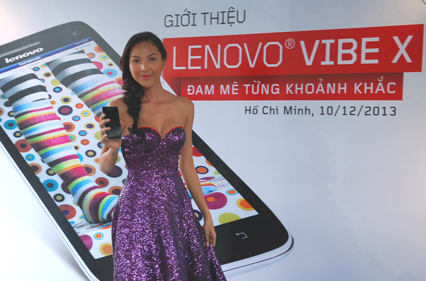 Lenovo ra mắt smartphone Vibe X mới sành điệu và thông minh 1