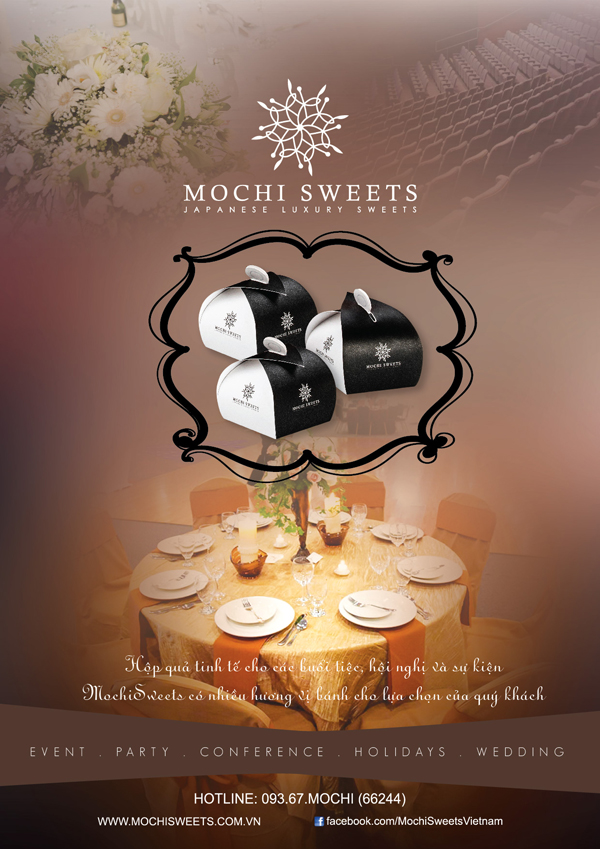 “Trình làng” mẫu thiết kế hộp 1 bánh của Mochi Sweets 2