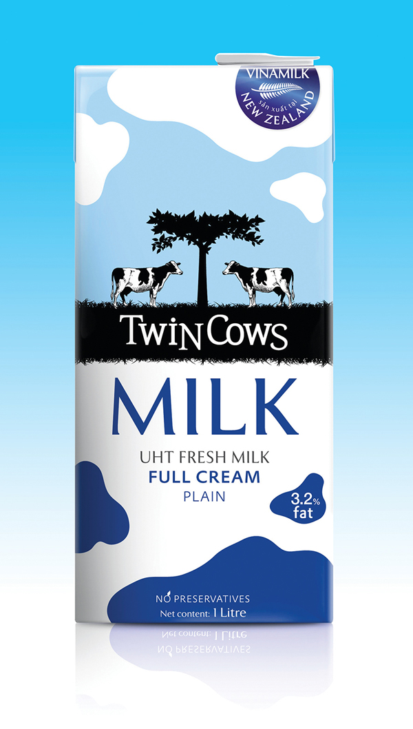 Vinamilk ra mắt sữa tươi tiệt trùng Twin Cows sản xuất ở New Zealand 2