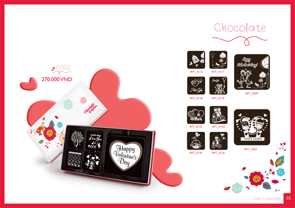 Ngọt ngào khoảnh khắc Valentine cùng Chocolate Graphics 3