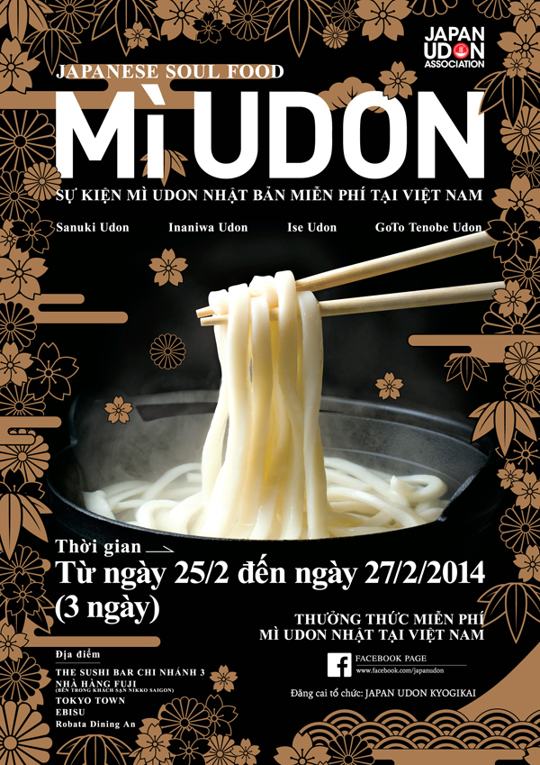 Hội mì Udon: 3 ngày thưởng thức miễn phí mì truyền thống Nhật Bản tại Sài Gòn 1