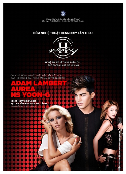 Săn vé cuộc hẹn đầu năm với Adam Lambert tại Việt Nam 1