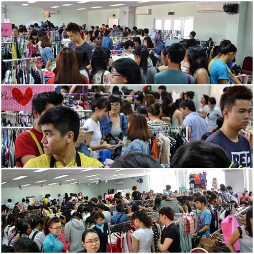 Giới trẻ Sài thành hào hứng đi "Chợ Sale" mua sắm Tết 7