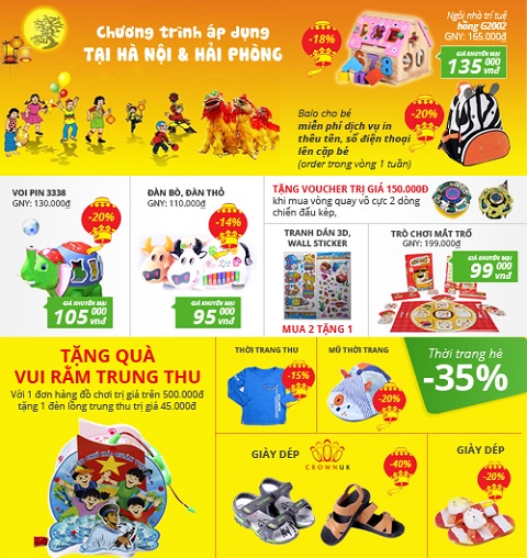 Vui hội trăng rằm cùng bé – Giảm giá lên tới 50% 4