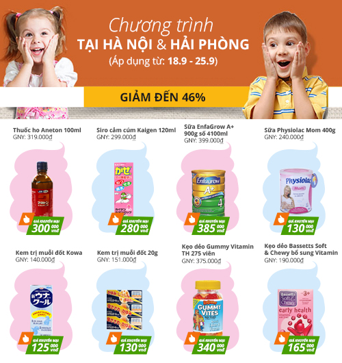 Shop Trẻ Thơ khuyến mãi lớn lên tới 60% 4