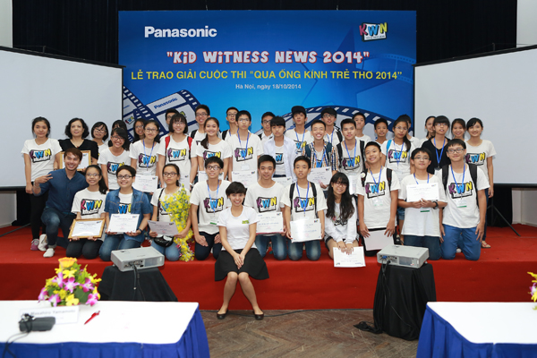 Trường THCS Phan Chu Trinh giành giải nhất chương trình "Qua ống kính trẻ thơ" 2014 2