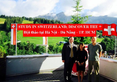 Hội thảo du học Thụy Sĩ, học bổng học viện HTMi 1
