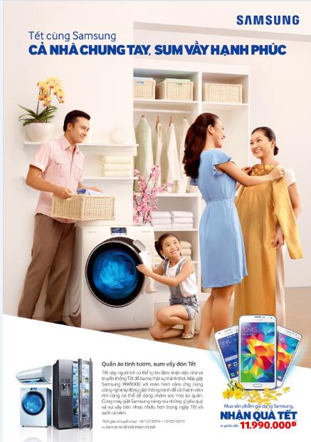 Tết cùng Samsung: Cả nhà chung tay, sum vầy hạnh phúc 2