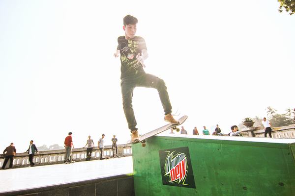 Giới trẻ Hà Nội "nóng" cùng skateboard 6