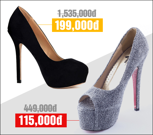 Mua sắm thỏa thích với giày túi giá chỉ 115k 4