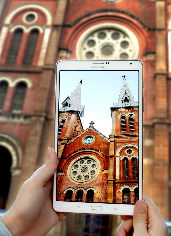 Phóng sự ảnh: Dạo quanh Sài Gòn cùng Samsung Galaxy Tab S 3