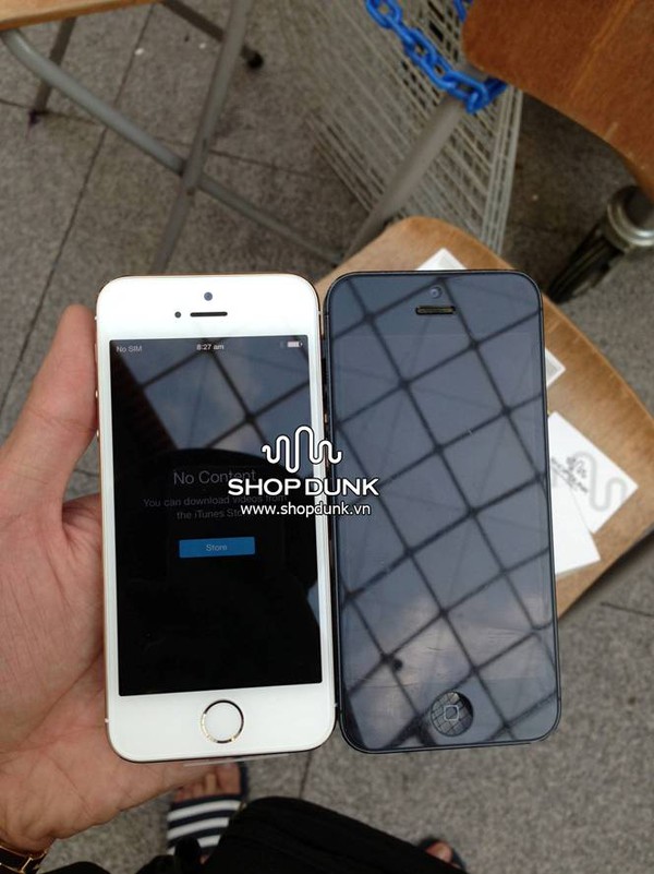 Đập hộp iPhone 5S Gold Champagne đầu tiên ở Hà Nội 7