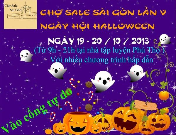Chợ Sale Sài Gòn lần 5 - Ngày hội Halloween 1