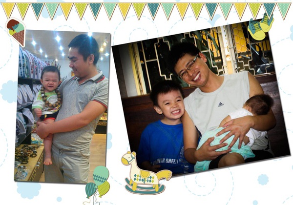 Khoảnh khắc đáng yêu của bé “Trong Vòng Tay Cha” 5