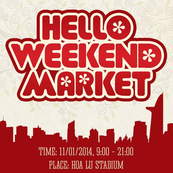 Hello Weekend Market: Rộn ràng phiên chợ thời trang đón Tết 1