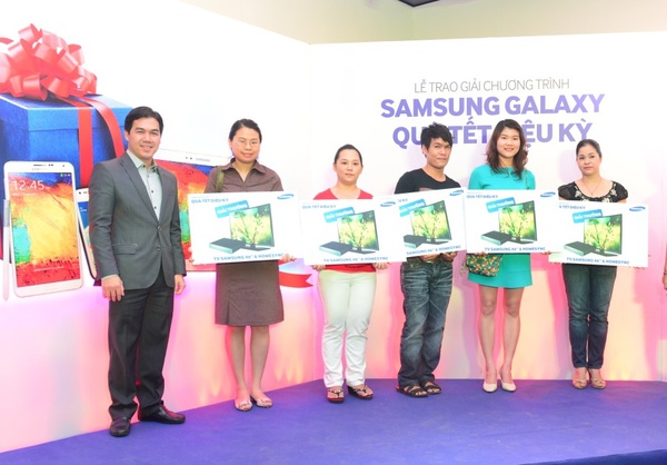 Chương trình “Samsung Galaxy - Quà Tết diệu kỳ” bước vào giai đoạn nước rút 1