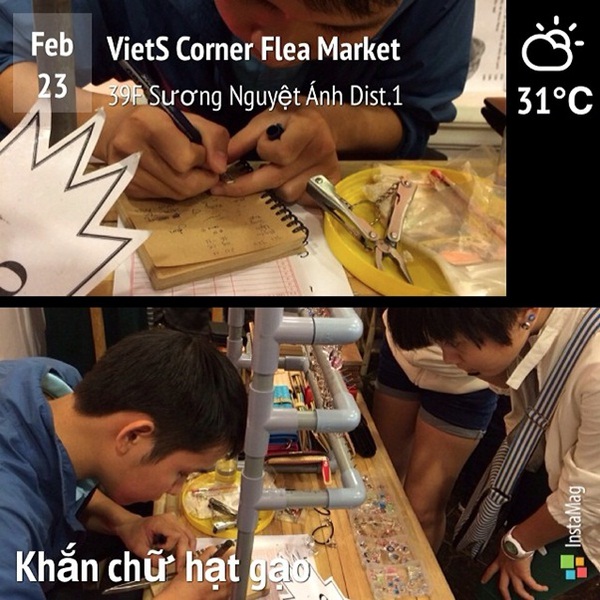 Dạo chợ phiên VietS Corner Flea Market tháng 3 với nhiều khuyến mại shock 8