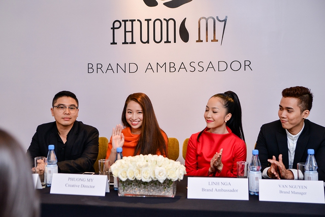 Linh Nga trở thành đại sứ thương hiệu PHUONG MY 4