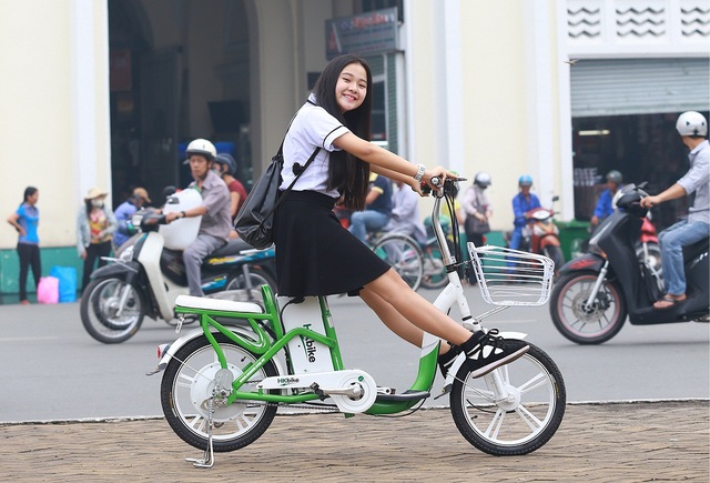 Sau Hà Nội, trào lưu đi xe đạp điện hút giới trẻ Sài Gòn 3